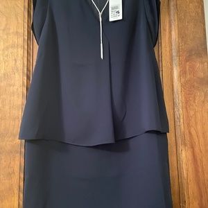 Reiss navy dress, size 6, NWT